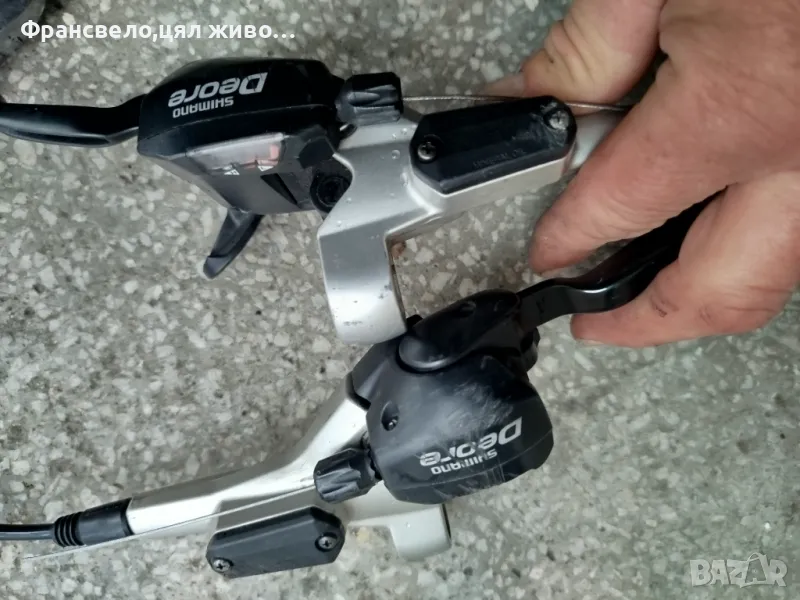 Комбинирани команди 27 скорости хидравлични спирачки Shimano deore st m 535, снимка 1