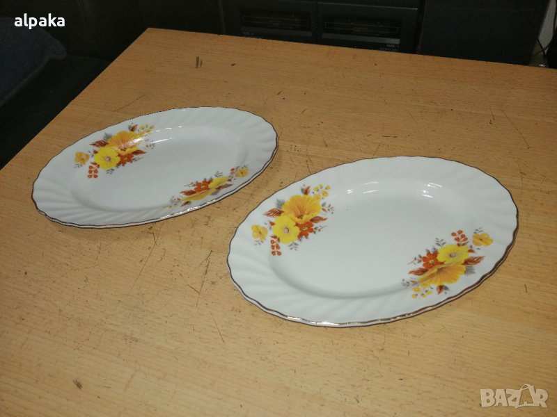 Продавам нови български порцеланови чинии за ордьовър, снимка 1