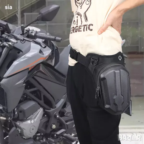 Мото Чанта, Чантичка за бедро, Раница за крак, снимка 1