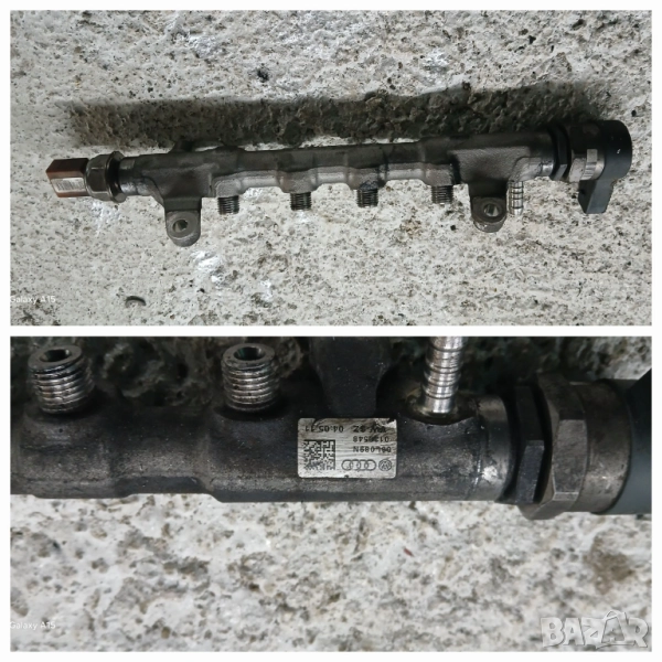 Горивна рейка за Volkswagen Passat  B7 2.0 TDI 140кс. (08.2010 - 12.2014), снимка 1