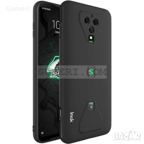 Xiaomi Black Shark 3 Pro - Силиконов Черен Гръб със Защита за Камерата , снимка 1