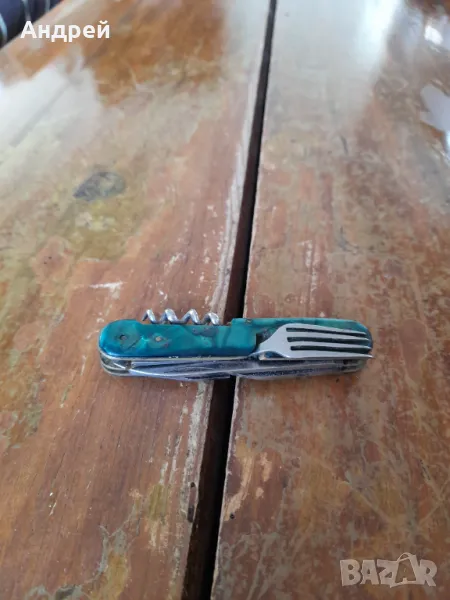 Стар джобен нож,ножче,ножка #94, снимка 1