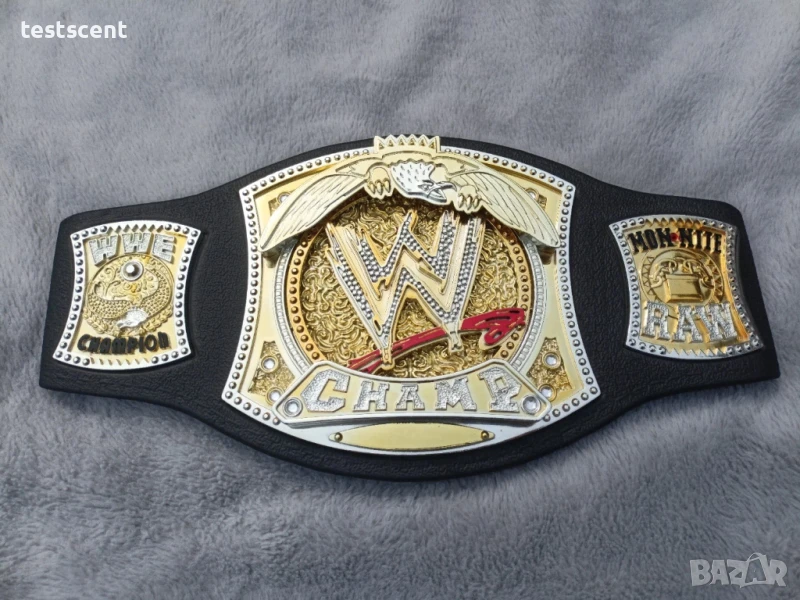 Шампионски пояс WWE Spinner Championship световната титла в кеча Mattel John Cena belt, снимка 1
