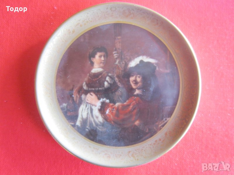 Уникална позлатена картина пано Рембранд, снимка 1