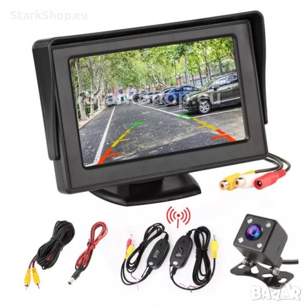 Монитор 4.3″ за камера за задно виждане, снимка 1