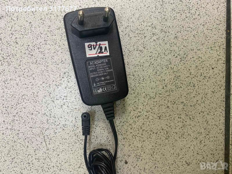 Адаптер 9V-2A в Кабели и адаптери в гр. Варна - ID37907418 — Bazar.bg