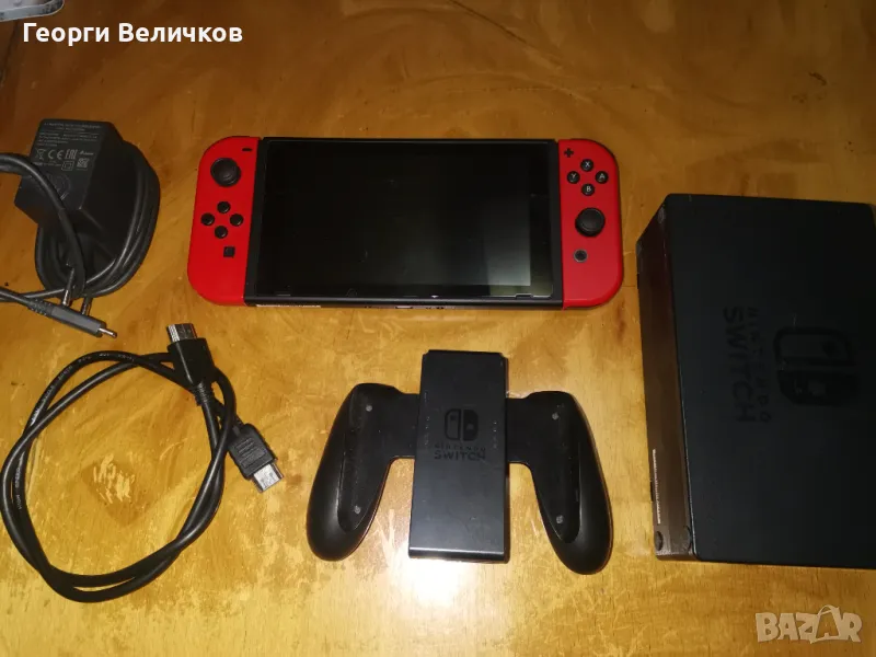 Nintendo Switch / Конзола Нинтендо Суич заедно с игри, снимка 1