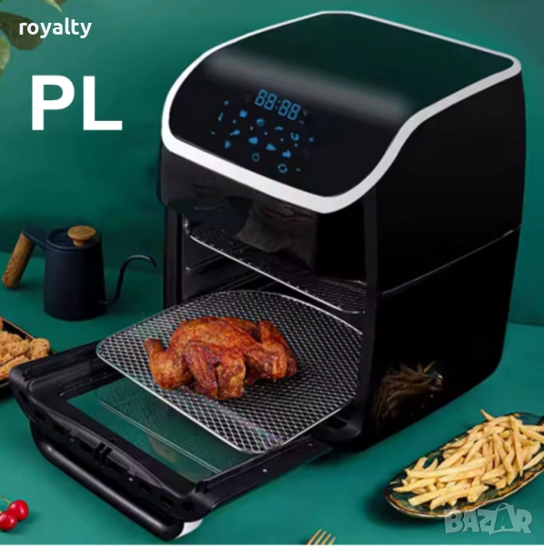 Еър Фраер Stella Power Air Fryer Oven – 12 литра, 1800W, снимка 1