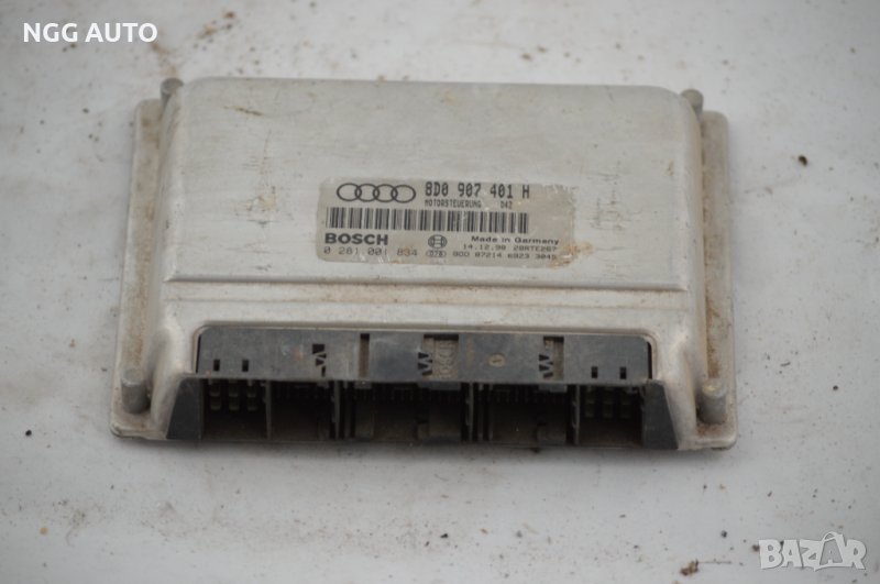 Компютър двигател BOSCH 0 281 001 834, 0281001834, 8D0 907 401 H, 8D0907401H, снимка 1