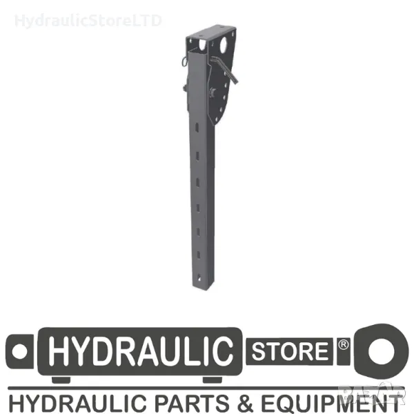 Поцинкован държач за страничен предпазител 700мм 58900055, снимка 1