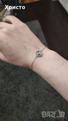 Сребърнa гривна за жена - 925, снимка 1