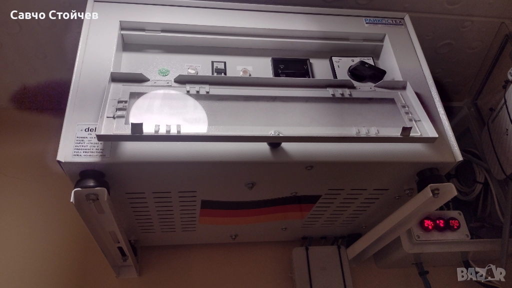 Токоизправител,стабилизатор на напрежение, STK DELTA, 15 Kva - 12 KW, снимка 1