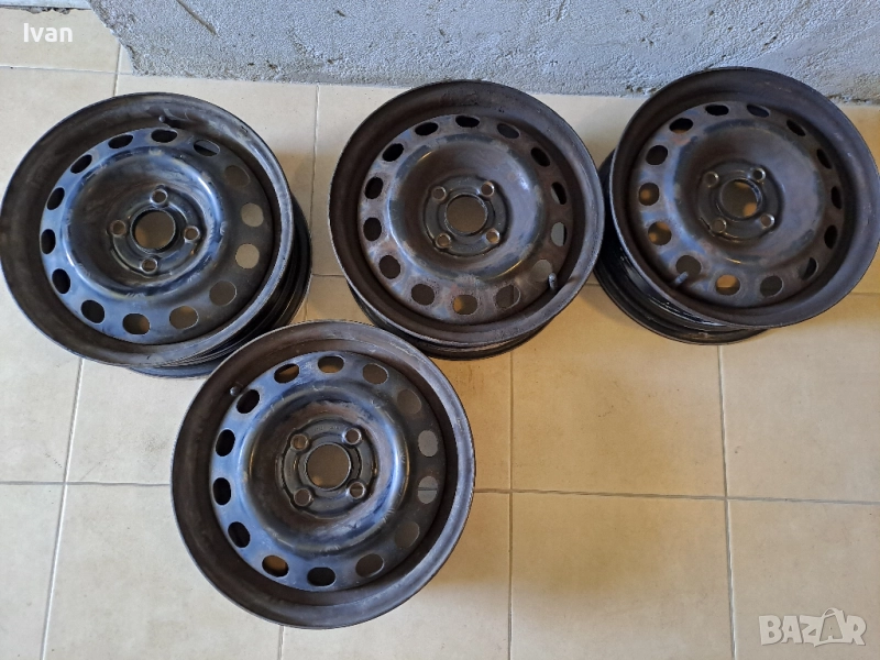 Железни джанти 14" 4x100 , снимка 1