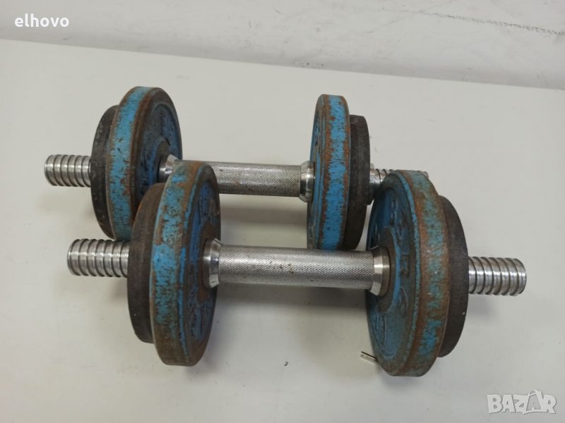 Дъмбели 2x9.5кг , снимка 1