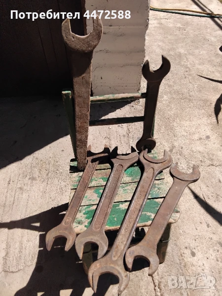 гечни и глухи ключове 50,55,41,46,32,36 и други части и артикули за земеделски машини , снимка 1