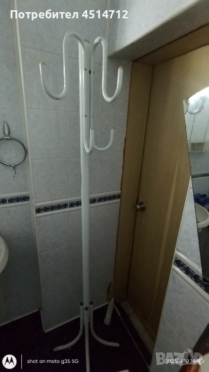 Бутикова метална закачалка , снимка 1