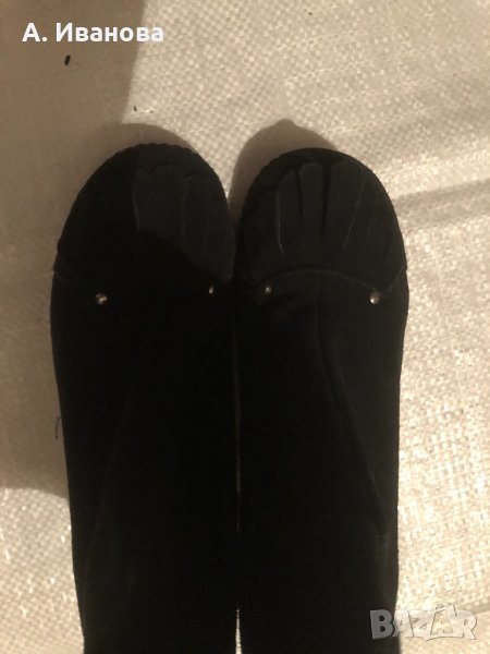 Дамски ботуши естествен велур Kilah, снимка 1