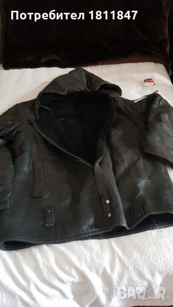 Мъжко кожено яке , снимка 1
