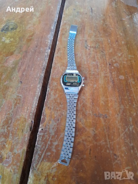 Стар електронен часовник Disco, снимка 1