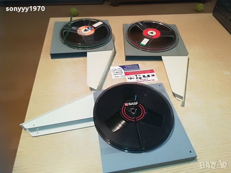 basf//agfa//basf-made in germany-3бр ролки с лента, снимка 1