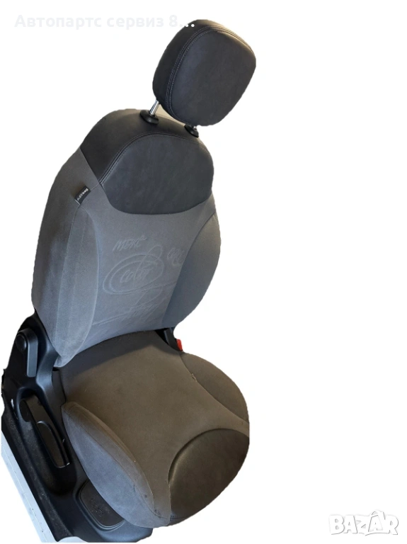 Предна лява седалка за Fiat 500L, сива, оригинална, 1.3 MultiJet, модел 2013 година, снимка 1