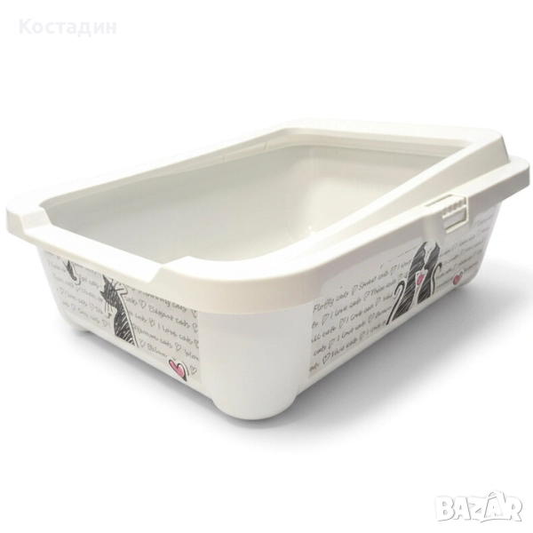 Котешка Тоалетна - 50.9см/39.2см/19.2см - Maasai - Moderna, снимка 1