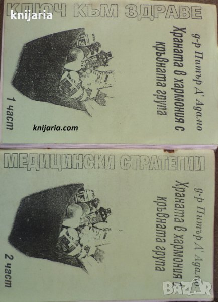 Храната в хармония с кръвната група част 1-2, снимка 1