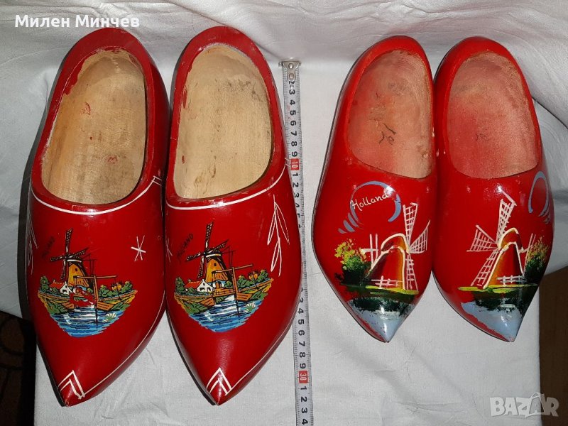 Холандски дървени обувки,  сабо - 2 чифта за 90 лева , снимка 1