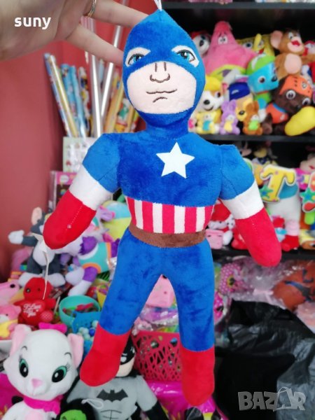 Плюшена играчка Капитан Америка, снимка 1