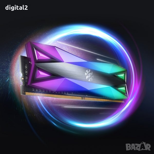 Adata XPG SPECTRIX D60G 16GB DDR4 3600MHz RGB memory , снимка 1
