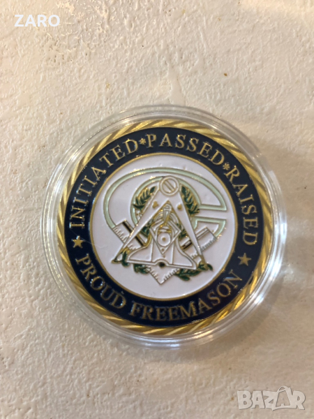  Сувенирна монета Масонство, снимка 1
