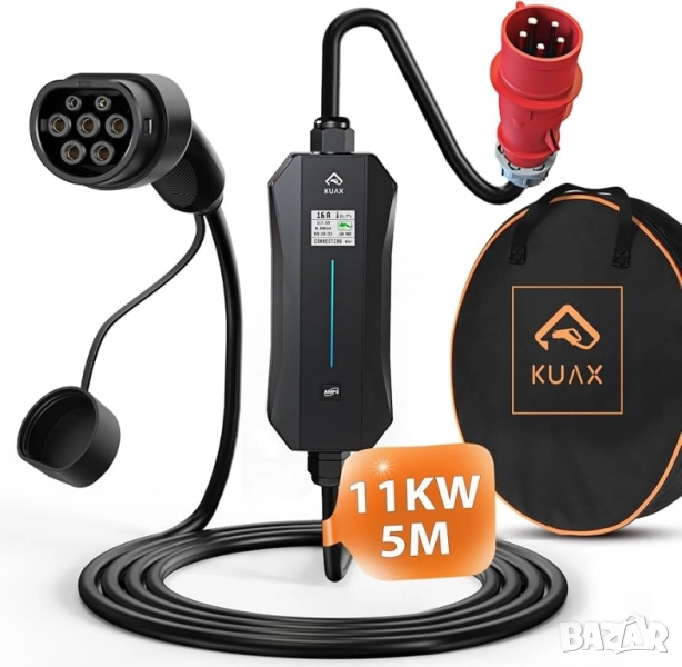 ПРОМО ! KUAX 11 kW зарядно за електрически автомобили Type 2 !, снимка 1