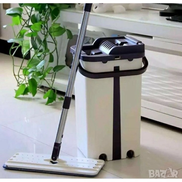 Компактен квадратен моп с кофа, снимка 1