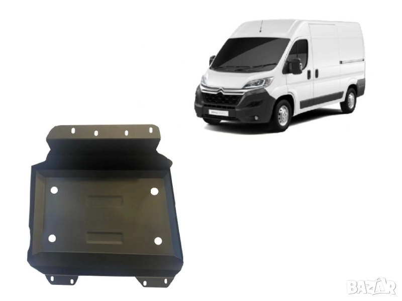 Метална кора под резервоар Citroen Jumper 2016г – 2025г, снимка 1