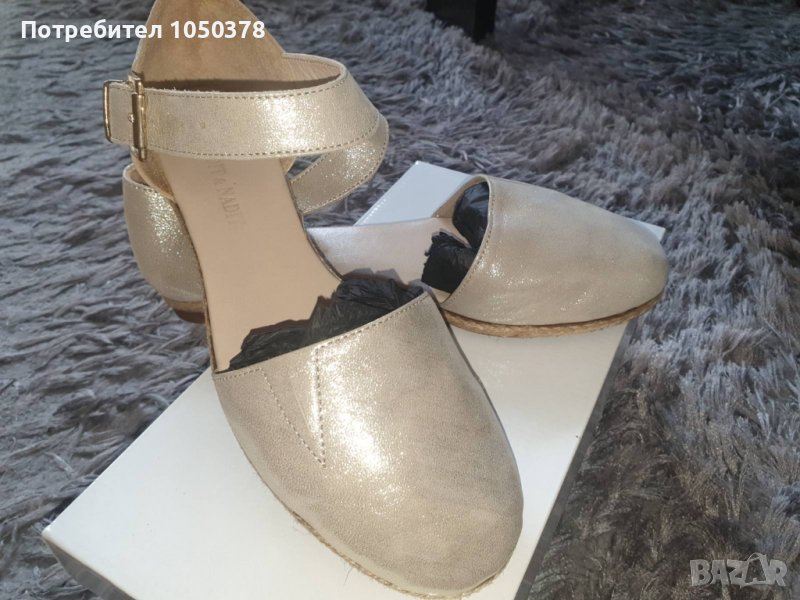  Nadit&Nadit дамски сандали от естествена кожа 39номер, снимка 1