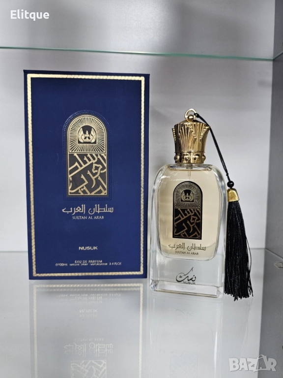 Оригинален Арабски парфюм Nusuk Sultan Al Arab Eau De Parfum For Men & Women 100ml , снимка 1