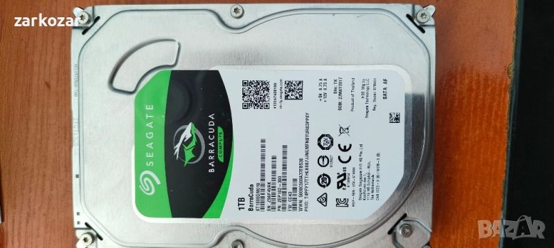 Твърд диск 1TB Seagate BarraCuda - ST1000DM014 , снимка 1