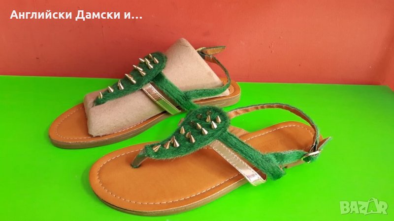 Английски дамски сандали, снимка 1
