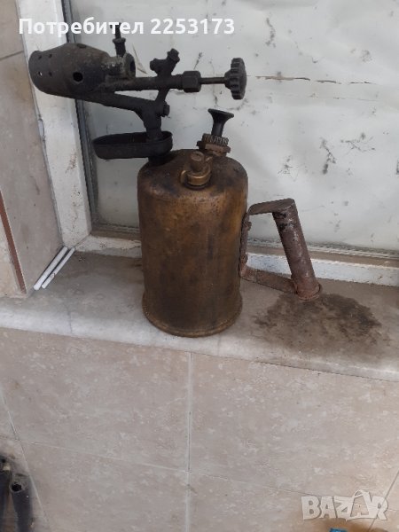 Голяма месингова лампа, снимка 1