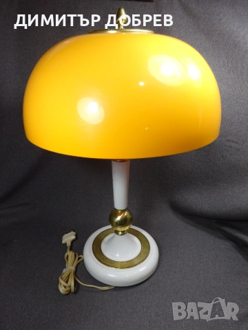СТАРА РЕТРО СОЦ СССР НАСТОЛНА СЕНЗОРНА ЛАМПА ГЪБА, снимка 2 - Антикварни и старинни предмети - 54062871