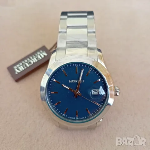 Щвейцарски часовник Нов, снимка 3 - Мъжки - 56153658