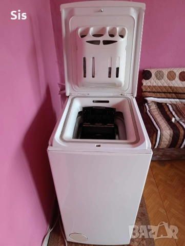 Пералня Whirlpool с горно зареждане, снимка 3 - Перални - 52345706