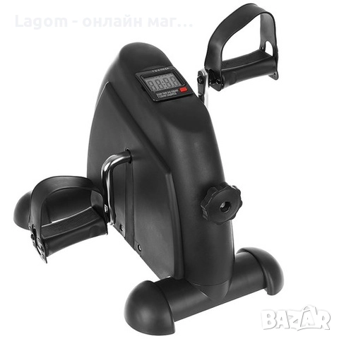 Мини велоергометър с LCD дисплей, колело за раздвижване и рехабилитация, черен, снимка 5 - Други - 52560917