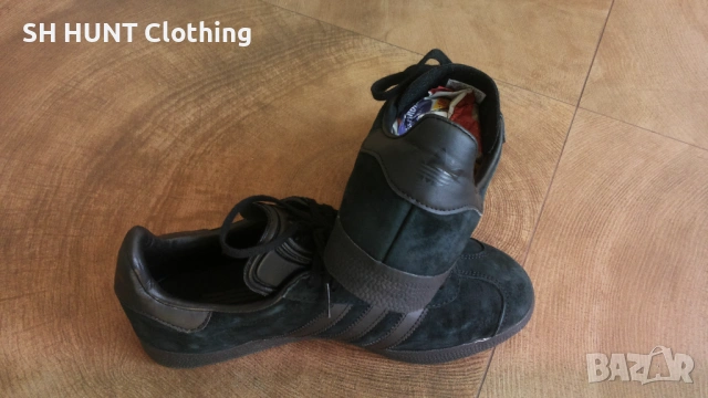 Adidas GAZELE Real Leather Shoes Размер EUR 41 1/3 UK 7 1/2 обувки естествена кожа 125-14-S, снимка 8 - Маратонки - 53039648
