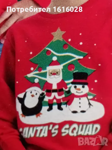 Коледна блуза р.134/ 140