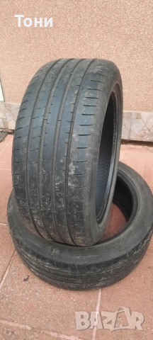 2 броя летни гуми 235 45 18 Goodyear 6mm перфектни, снимка 3 - Гуми и джанти - 54011781
