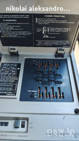 видео рекордер бетамакс Sony., снимка 3 - Плейъри, домашно кино, прожектори - 50138249