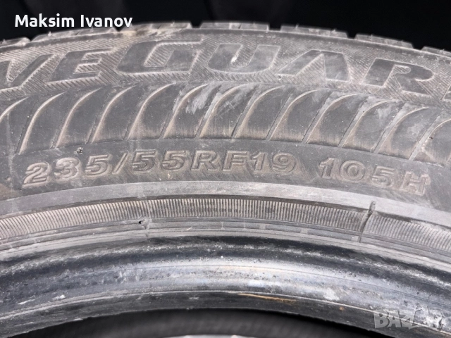 Bridgstone DriveGuard 235/55RF19, снимка 2 - Гуми и джанти - 52290687