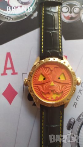 Уникален часовник Konstantin Chaykin HALLOWEEN 42mm механичен клас 6А+, снимка 16 - Мъжки - 29832079