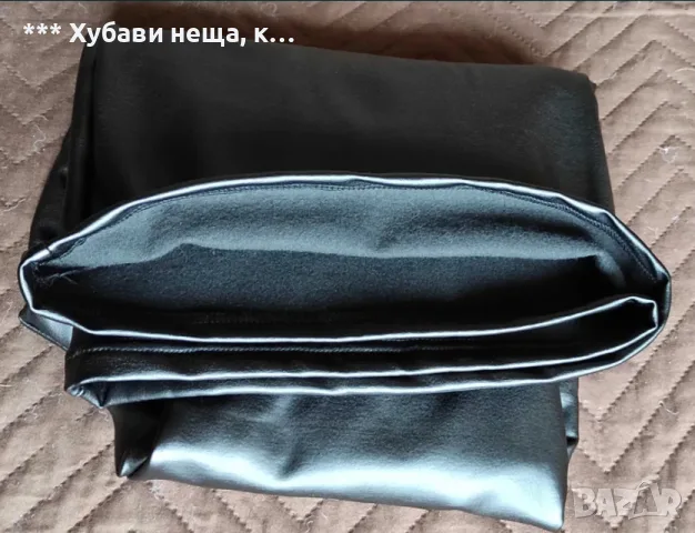 👀❣️ 💥 Ново💥Уникално кожено дамско поло 2-3 ХЛ и чудесно поло полет-есен размер М💥 ИзГоДнО💥 , снимка 4 - Блузи с дълъг ръкав и пуловери - 47790136